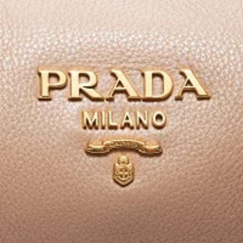 Prada Leather Pochette Vitello Shoulder Bag Beige - Picture 9 of 13